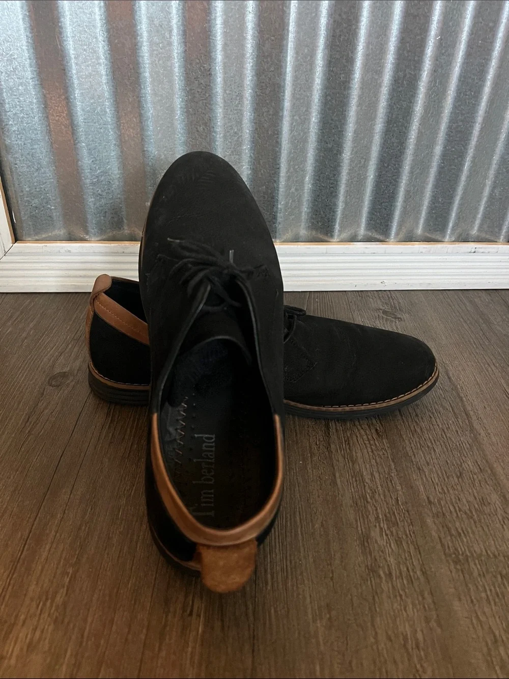 Timberland Black and Brown Derbys 44